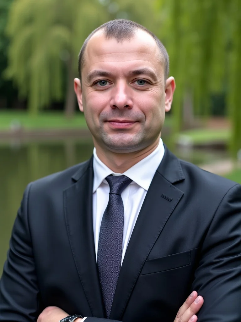 Professionelles KI-generiertes Bewerbungsfoto